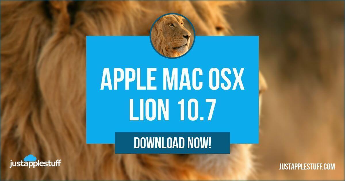 lion 10.7 download for mac